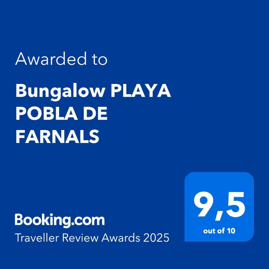Bungalow Playa Pobla De Farnals Las Canteras  Eksteriør billede
